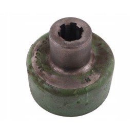 Būgninės sankabos galas su skeltuku