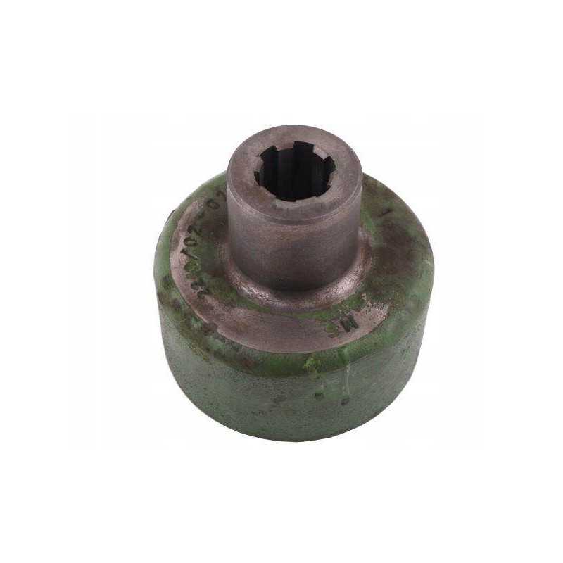 Būgninės sankabos galas su skeltuku