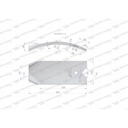 Dviejų skylių dantų dangtelis, taikymas AP 702 k