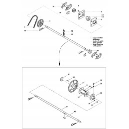 Amazone barstytuvo ašies stebulė 1394700