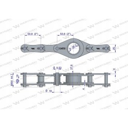Ca650 grandinėlė 1 104 26 sijos, Sipma Warynski presas