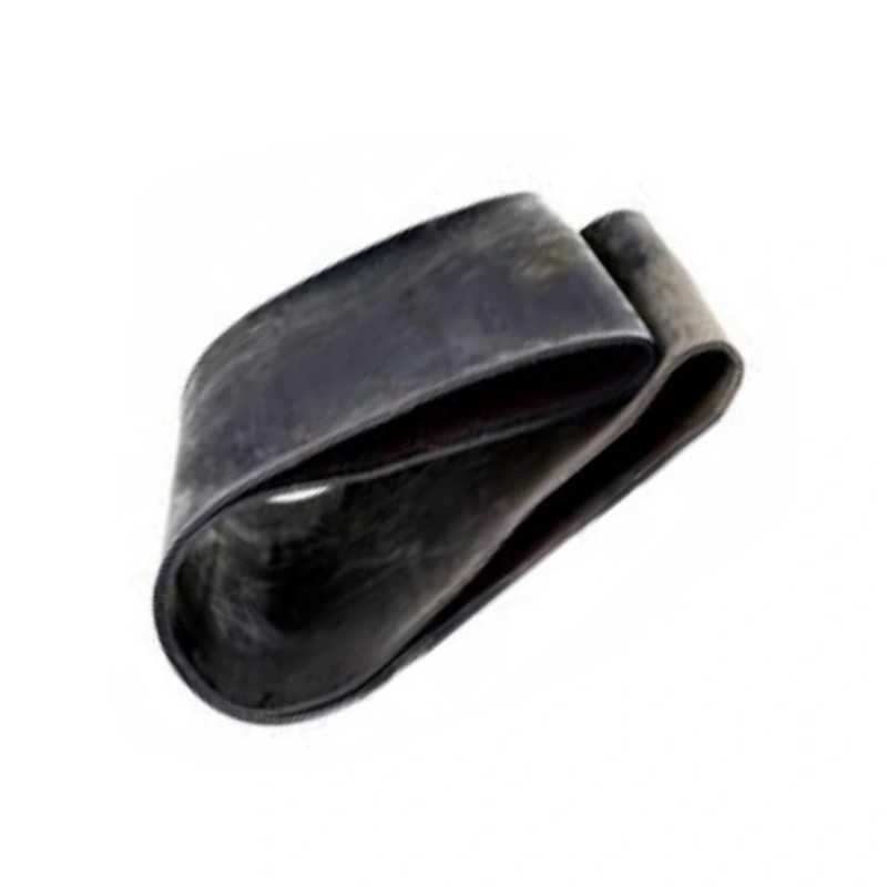 Sustiprintas guminis dalgio barstytuvo diržas