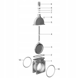 4090572 viršutinė dalis užtrauktukui 4