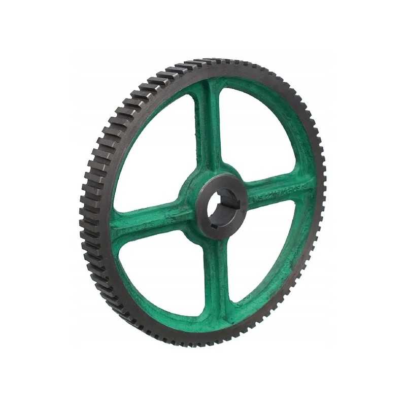 Reketinis ratas su tiesiais dantimis