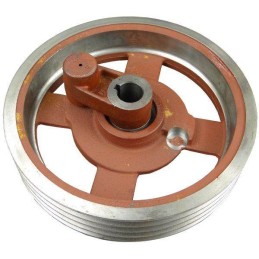 Didelis skriemulys su pavara rotorinei žoliapjovei