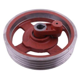 Didelis skriemulys su pavara rotorinei žoliapjovei