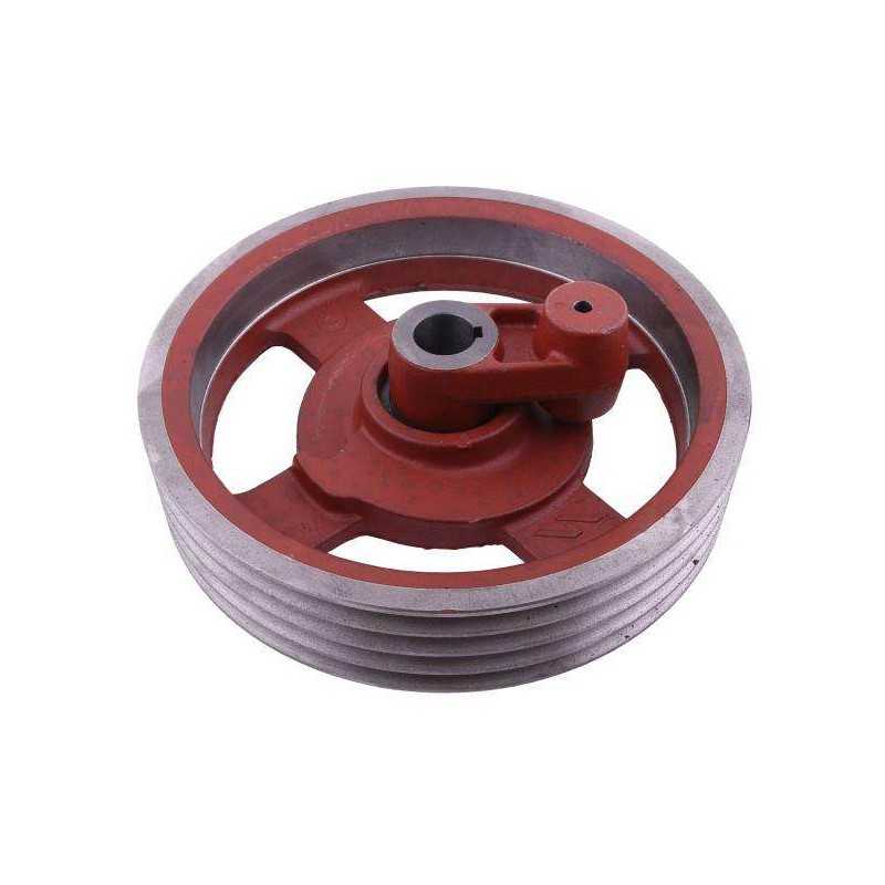 Didelis skriemulys su pavara rotorinei žoliapjovei