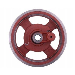 Didelis skriemulys su pavara rotorinei žoliapjovei