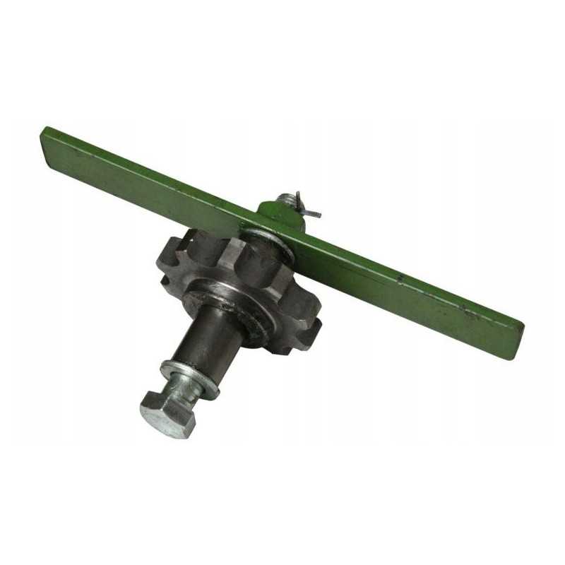 Įtempiklis su 10 1 colio tandeminiu barstytuvu