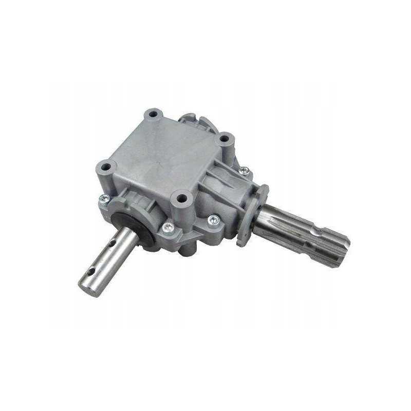 Kampinė pavara 1 1 5 motog trąšų barstytuvas