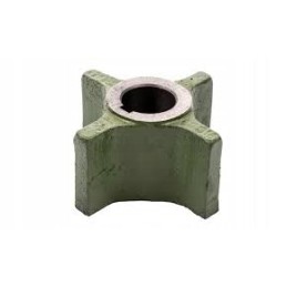 Įdėklas dengia 30 mm skersmens skylę barstytuvui