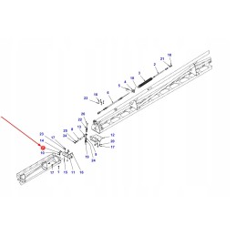 Ag614956 kaištis 10 x 30 mm