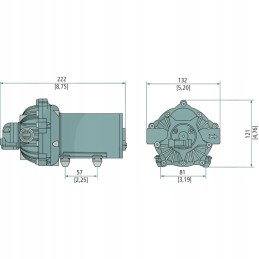 Comet elektrinio variklio siurblys ef 5500 siurblys