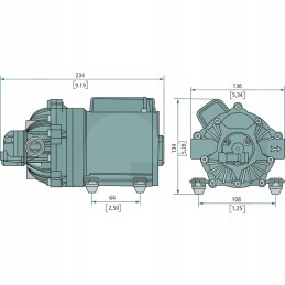 Comet elektrinio variklio siurblys ef 7000 siurblys