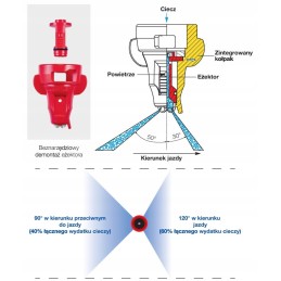 Idta blue 03 išmetimo antgalis 2x srautas