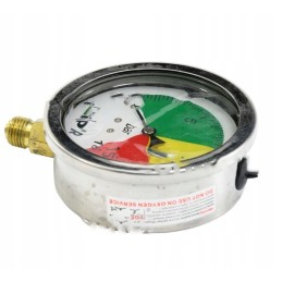 Glicerino manometras 0 16 bar fi 80 mm montavimas