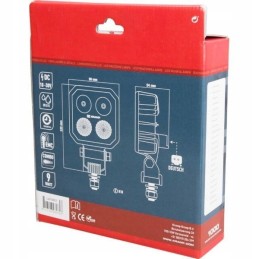 Halogen lam rob led square 10 30 9w 1000lm 2vnt