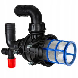 Universalus siurbimo filtro alkūnės skersmuo 40mm 40mm 25mm