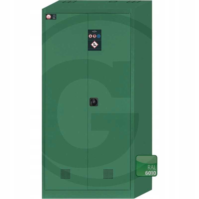 Spintelė augalų apsaugos produktams, RAL 6010 spalva