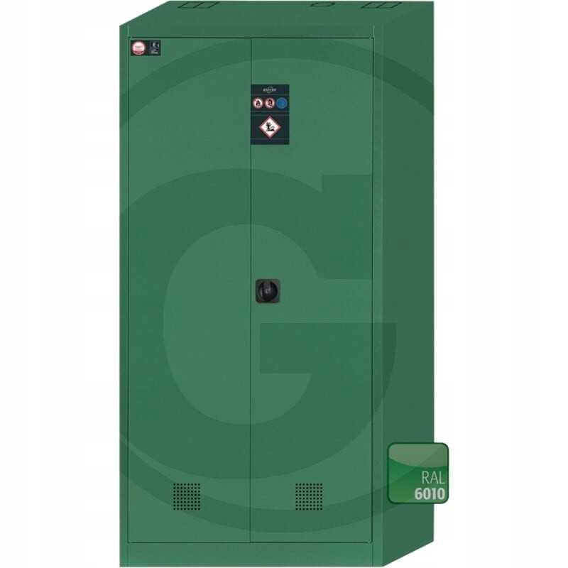 Spintelė augalų apsaugos produktams, RAL 6010 spalva