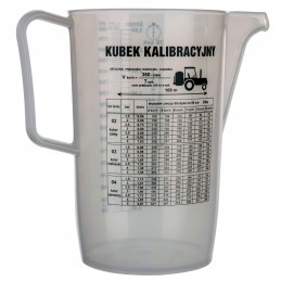 Kalibravimo puodelis purškiamas matavimo puodelis 1800 ml