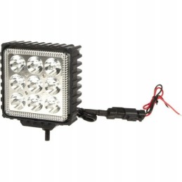 Halogeninė kvadratinė darbo lempa LED 27W 500lm mėlyna