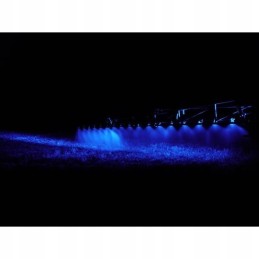 Halogeninė kvadratinė darbo lempa LED 27W 500lm mėlyna