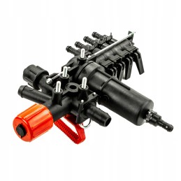 4 sekcijų valdymo skirstytuvas su filtru