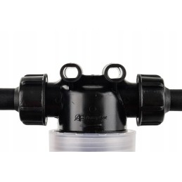 Linijinis filtras purškimo vamzdžiams su 90° alkūnėmis