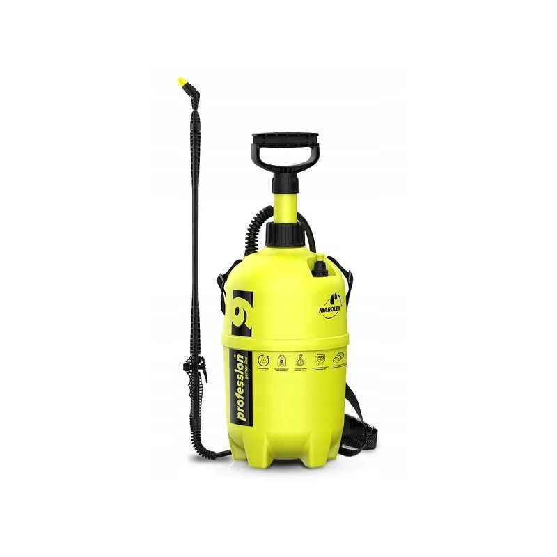 Profesionalus purkštuvas 9 l, kompozitinis pistoletas