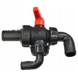 3 krypčių rutulinis vožtuvas fi 32mm AP25ZK purkštuvas