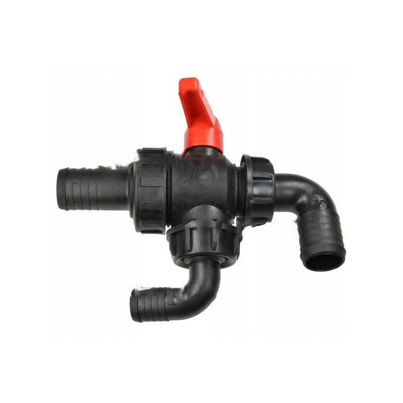 3 krypčių rutulinis vožtuvas fi 32mm AP25ZK purkštuvas