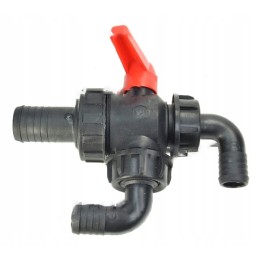 3 krypčių rutulinis vožtuvas, skersmuo 25 mm, purkštuvas AP25ZK