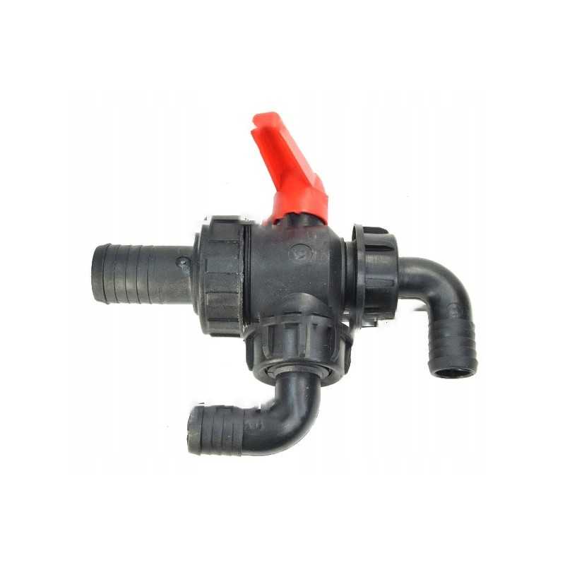 3 krypčių rutulinis vožtuvas, skersmuo 25 mm, purkštuvas AP25ZK