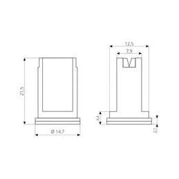 EZK 110 025 mm ežektorinis purškimo antgalis