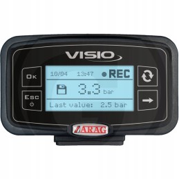 Visio slėgio duomenų kaupiklis su ekranu