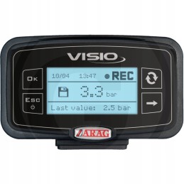 Visio slėgio duomenų kaupiklis su ekranu