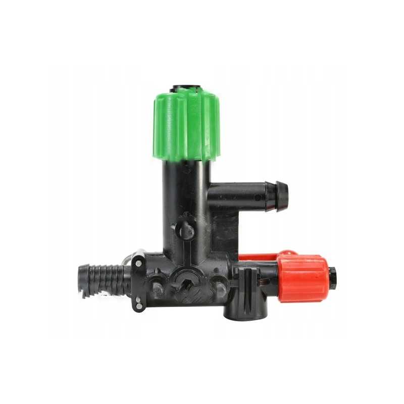 Pilnas skirstytuvo korpusas su paskirstymo rankena