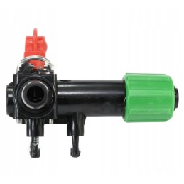 Pilnas skirstytuvo korpusas su paskirstymo rankena