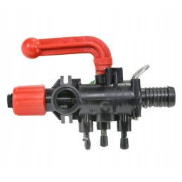 Pilnas skirstytuvo korpusas su paskirstymo rankena