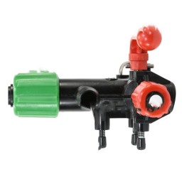 Pilnas skirstytuvo korpusas su paskirstymo rankena