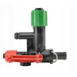 Pilnas skirstytuvo korpusas su paskirstymo rankena