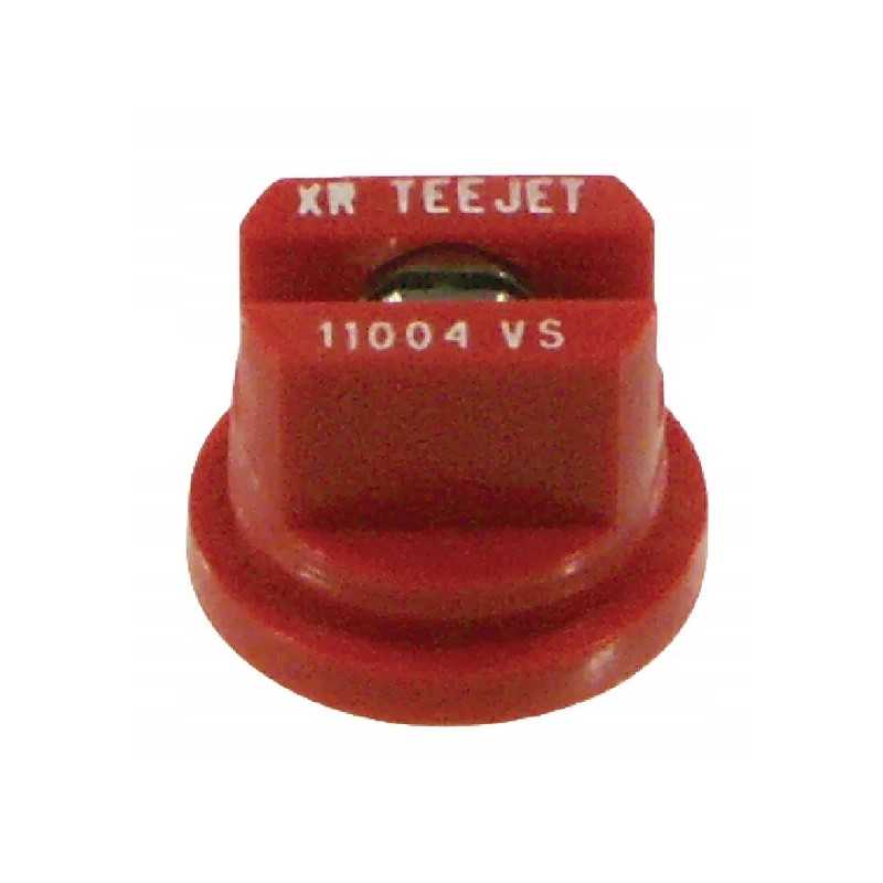 Plokščias purškimo antgalis xr 110 04 raudonas su