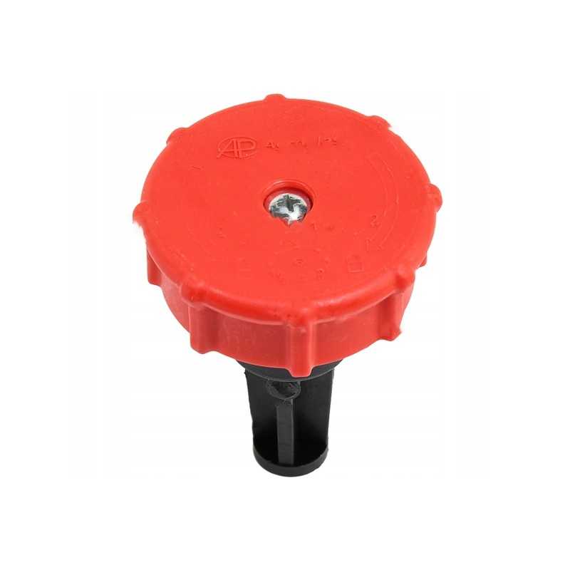 Pilnas raudonas filtro uždarymo vožtuvas s