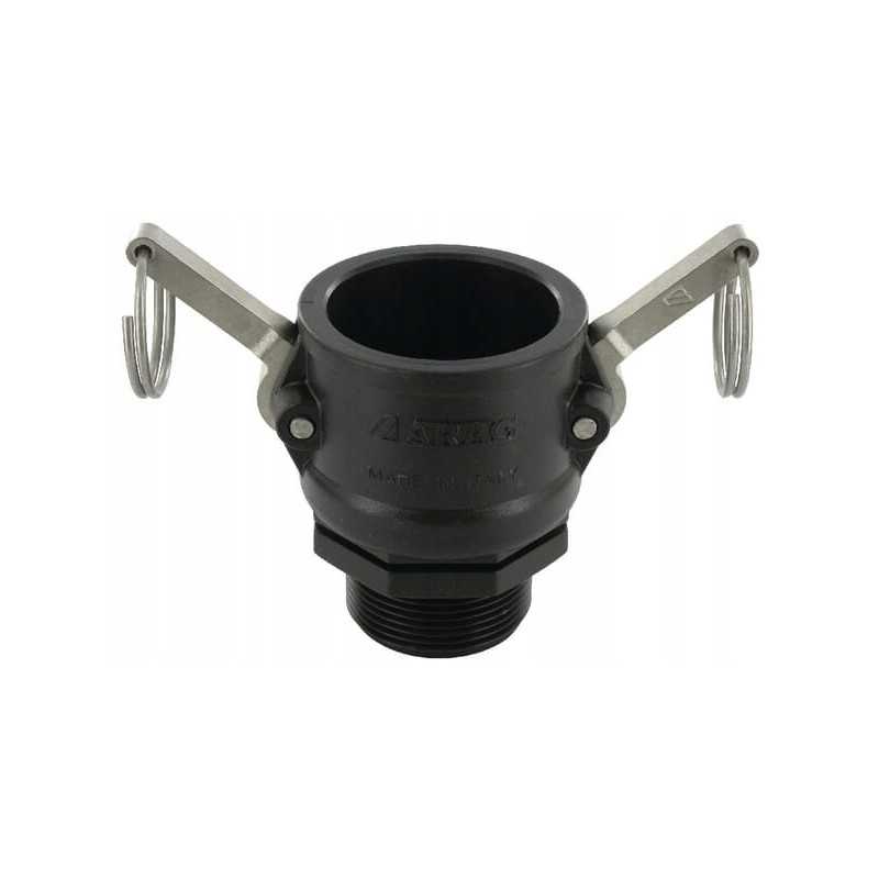 Camlock lizdas išorinis pp arag 1 1 2 m