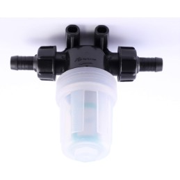 Slėgio filtras tarpsekciniam purkštuvui