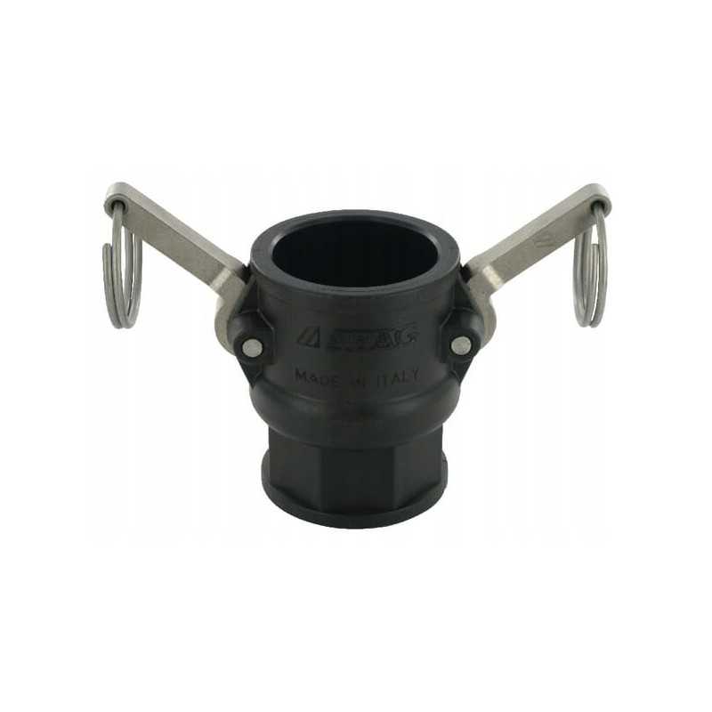 Camlock D tipo lizdas pp arag vidinis sriegis 1 1 4