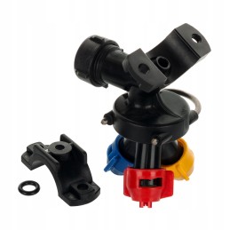 Triguba purkštuvo galvutė su 25 mm vamzdeliu