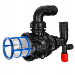 Siurbimo filtras su uždarymo vožtuvu, 40 mm alkūnė