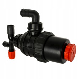 Siurbimo filtras su uždarymo vožtuvu, 32 mm alkūnė